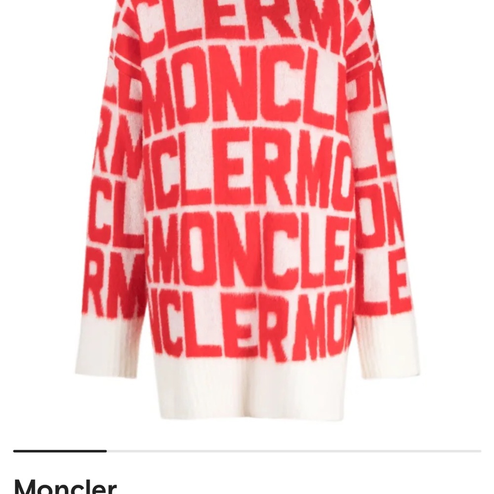 Moncler Logo Wool Sweater